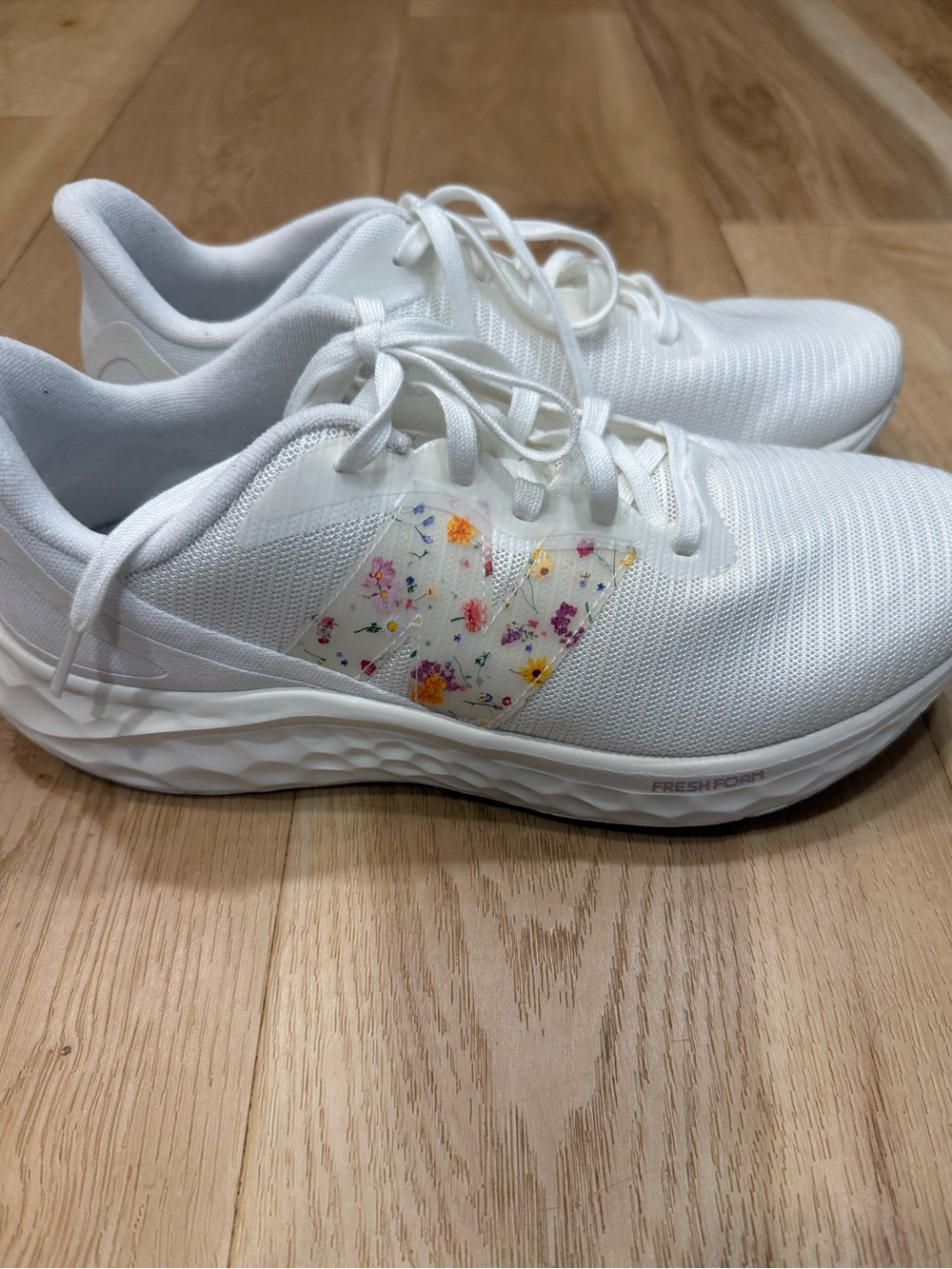 Floral Newbalance Sneakers